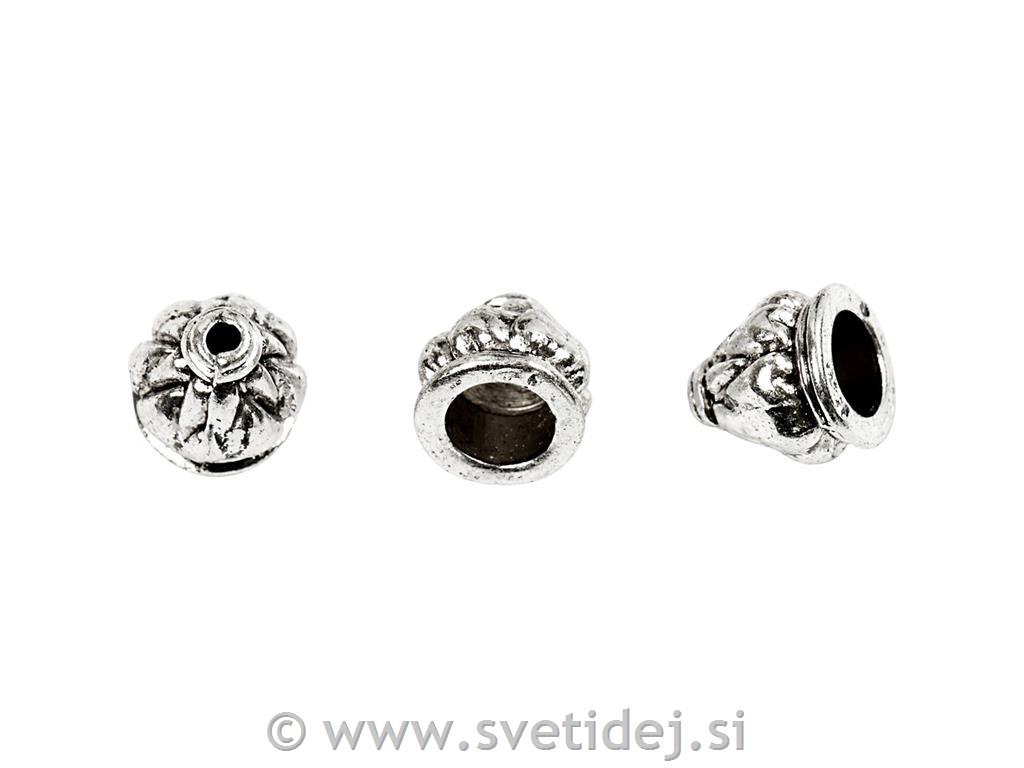 Zaključek za vrvico, 10 mm, set 12