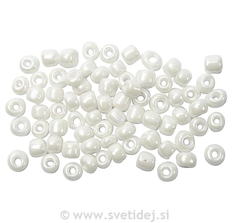 Perlice 4 mm, luknja 0,9-1,2 mm, 25 g
