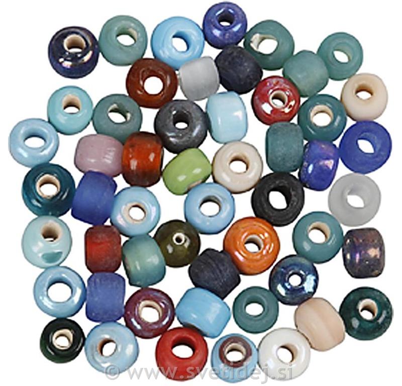 Steklene perle 9 mm, 500 g