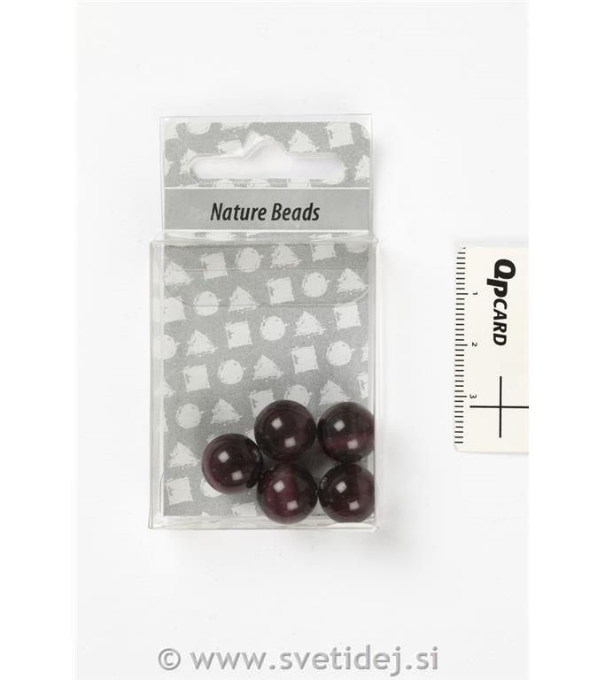 Steklene perle, 12 mm, set 5