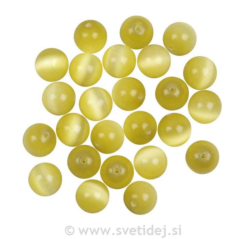 Steklene perle, 12 mm, set 25