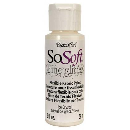 SoSoft z bleščicami 29 ml, ICE CRYSTAL