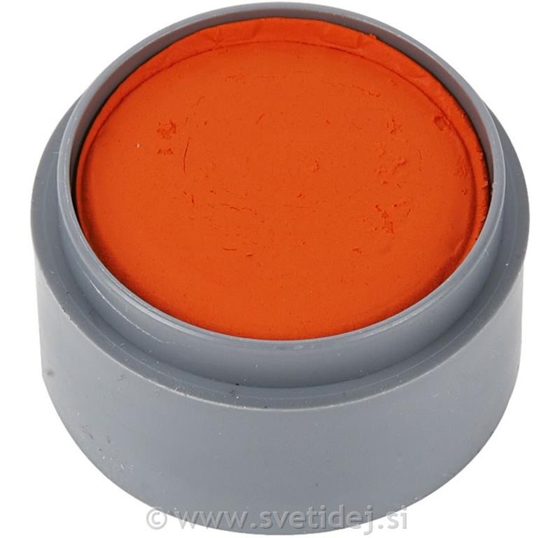 Make-up barva, oranžna, 15 ml