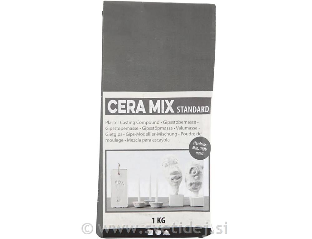 Cera-Mix, masa za vlivanje v kalupe