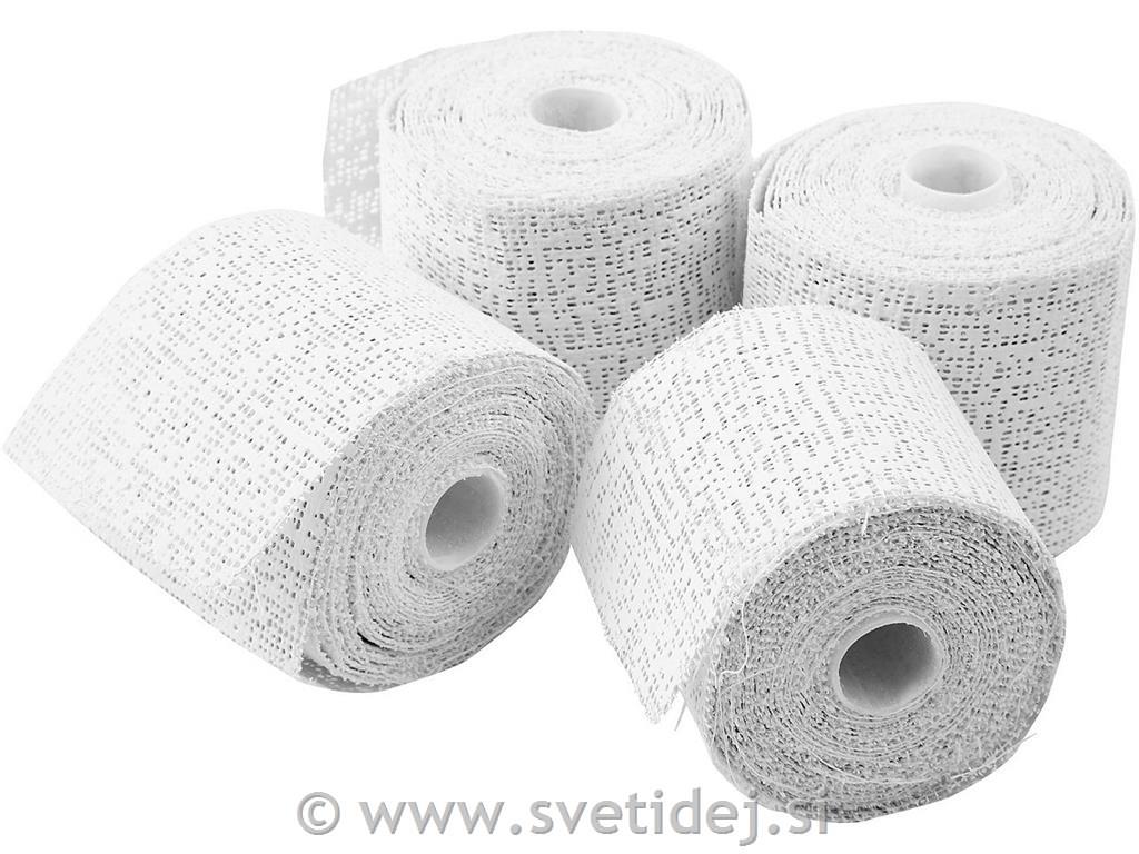Mavčni povoj,5cm, 2,7 m, 4 zavitki