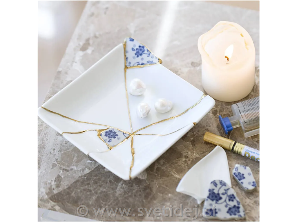 SET ZA USTVARJANJE- KINTSUGI