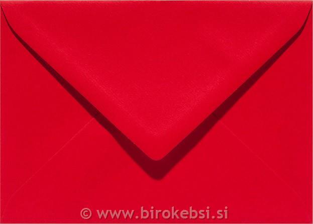 Kuverta C6, 105 g, rdeča