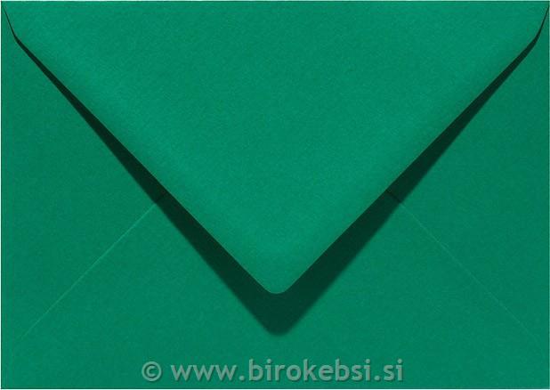 Kuverta C6, 105 g, barva božično zelena