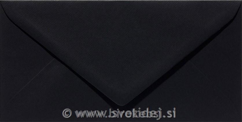 Kuverta podolgovata 105 g, črna