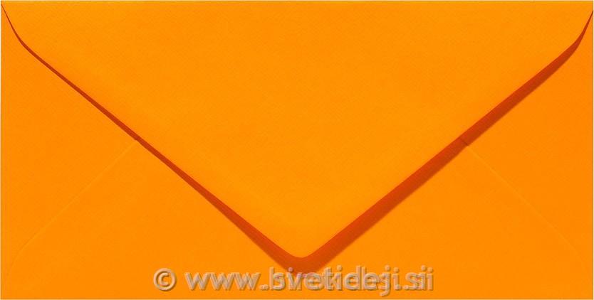 Kuverta podolgovata 105 g, oranžna