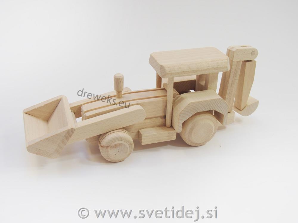 Leseno vozilo 27x7x10 cm