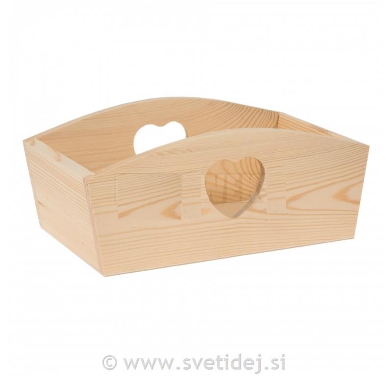 Pladenj lesen 24,5x13x1 cm