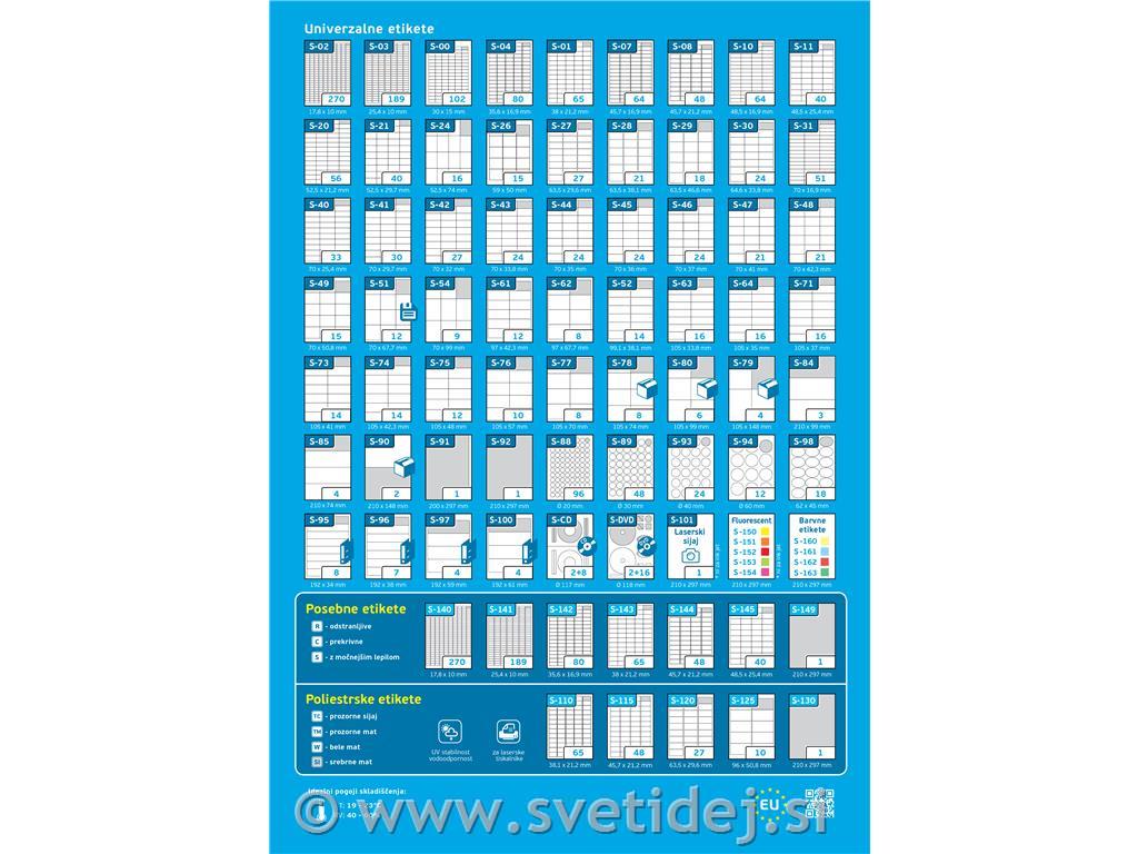 SMAK ETIKETE S-07 45,7 x 16,9
