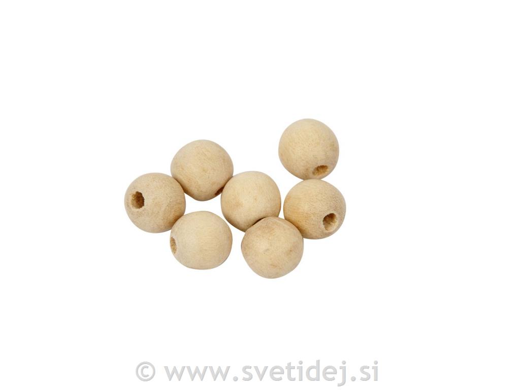 Lesene perle, 10 mm, set 40