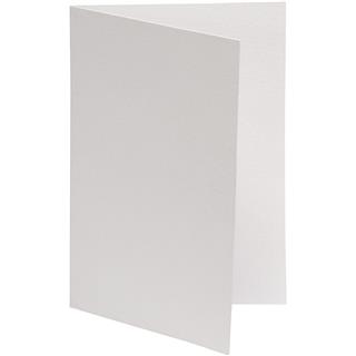 Voščilnica 10,5x15 cm, set 10, bela