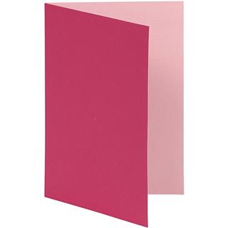 Vizitka 10,5x15 cm, set 10, pink