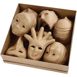 Obrazne maske 12-21 cm, set 60
