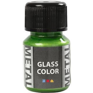 Barva za steklo in keramiko,zelena 35 ml