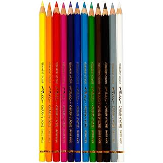 Barvni svinčniki, konica 3,8 mm, set 12
