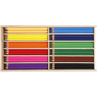 Barvni svinčniki konica 3 mm, set 144