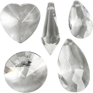 Stekleni kristali, 30-40 mm, set 5