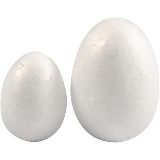 Jajca iz stiropora 35+48 mm, set 10