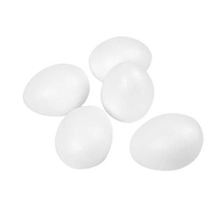 Stiropor jajce, 8 cm, set 5