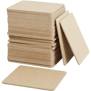 Lesene ploščice 10x10 cm, 50 kosov