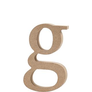 Lesena črka G, 13 cm