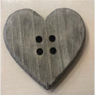 Gumbi leseni 50 mm, set 2 srce
