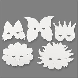 Maske fantazijske 15-20 cm, set 5