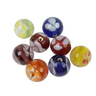 Steklene perle, 13 mm, set 12
