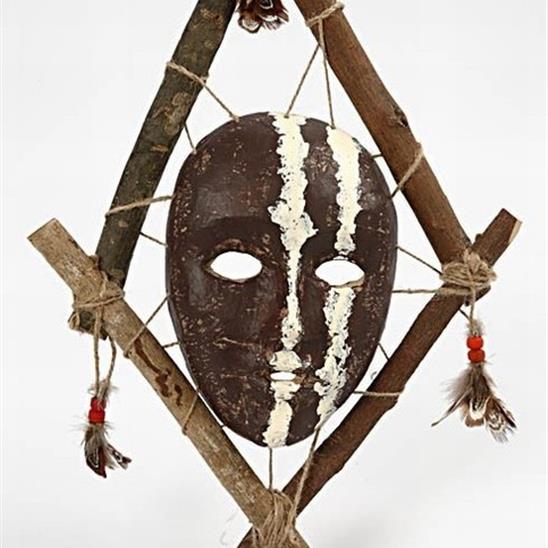 Ustvarjalna ideja Afriške maske