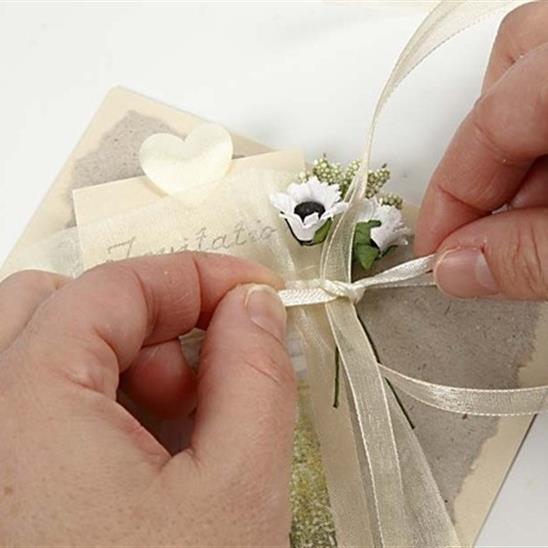 Ustvarjalna ideja Poročno vabilo v vrečki