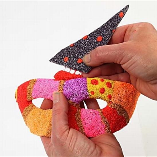 Ustvarjalna ideja Španske maske